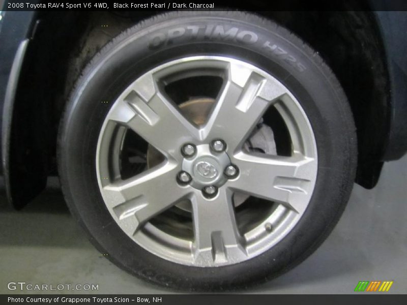 Black Forest Pearl / Dark Charcoal 2008 Toyota RAV4 Sport V6 4WD