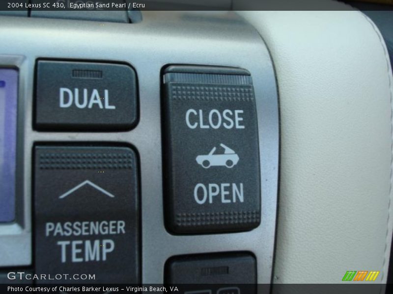 Egyptian Sand Pearl / Ecru 2004 Lexus SC 430