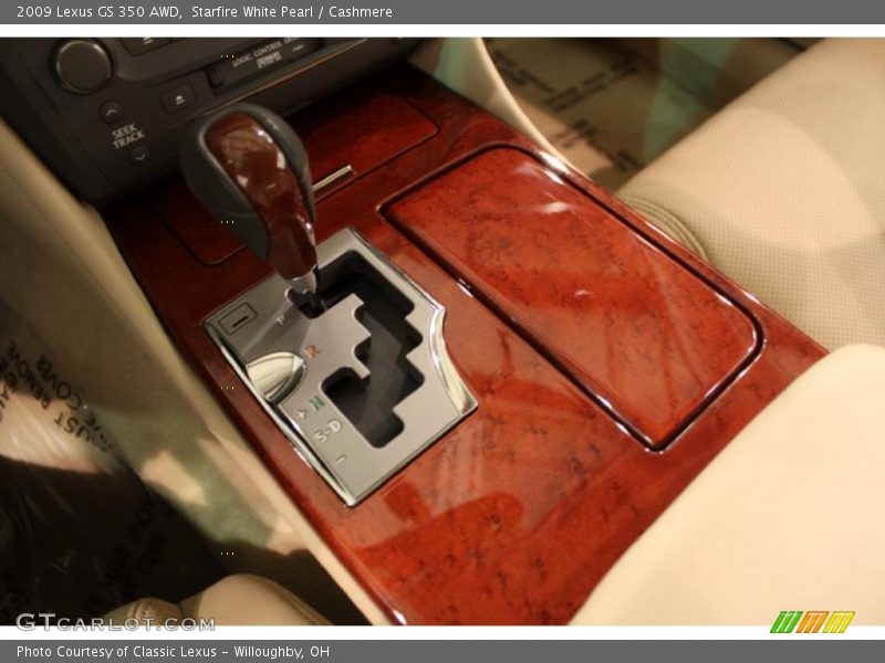 Starfire White Pearl / Cashmere 2009 Lexus GS 350 AWD