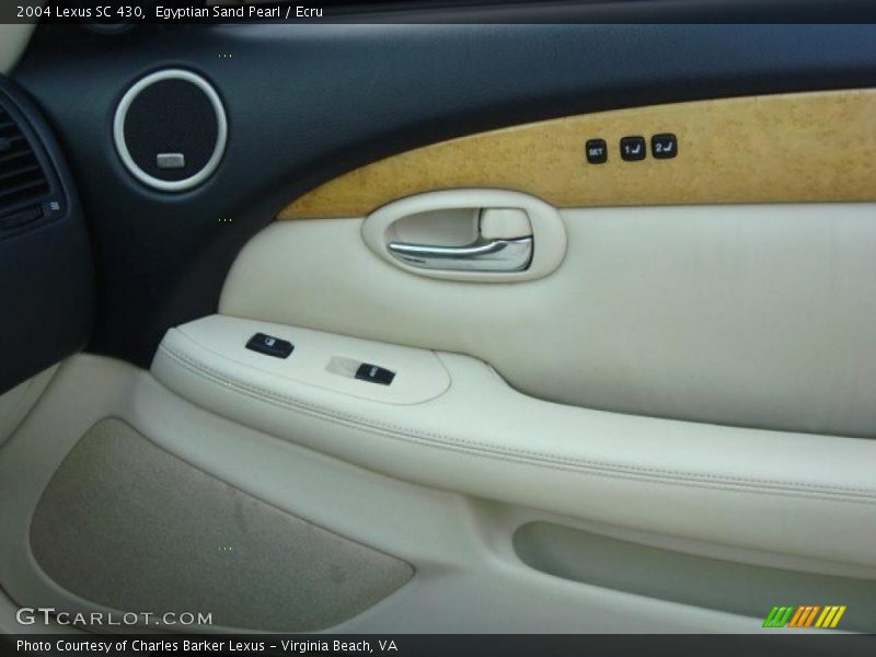 Egyptian Sand Pearl / Ecru 2004 Lexus SC 430