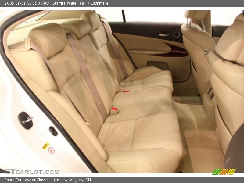 Starfire White Pearl / Cashmere 2009 Lexus GS 350 AWD