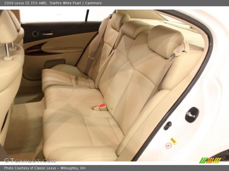 Starfire White Pearl / Cashmere 2009 Lexus GS 350 AWD