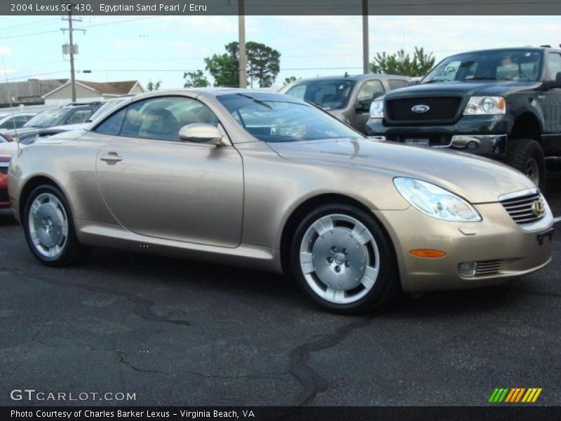 Egyptian Sand Pearl / Ecru 2004 Lexus SC 430