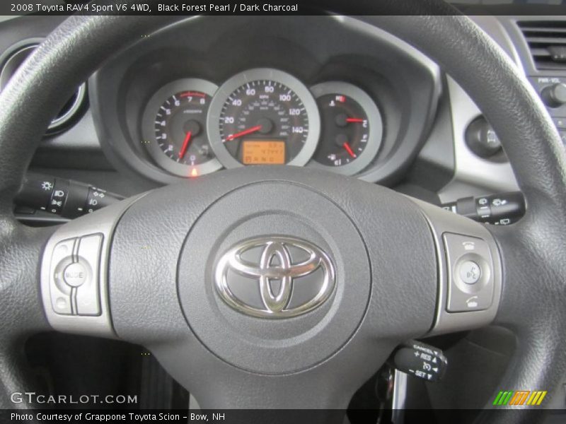 Black Forest Pearl / Dark Charcoal 2008 Toyota RAV4 Sport V6 4WD