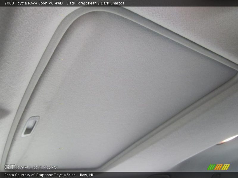 Black Forest Pearl / Dark Charcoal 2008 Toyota RAV4 Sport V6 4WD