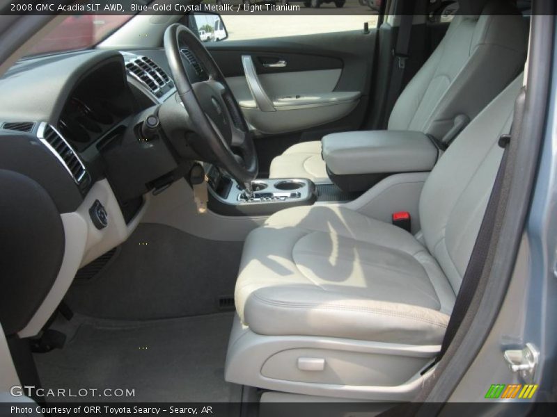 Blue-Gold Crystal Metallic / Light Titanium 2008 GMC Acadia SLT AWD