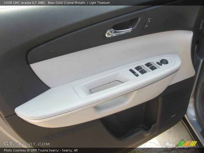 Blue-Gold Crystal Metallic / Light Titanium 2008 GMC Acadia SLT AWD