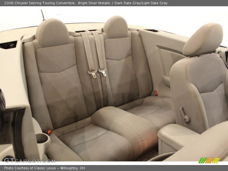  2008 Sebring Touring Convertible Dark Slate Gray/Light Slate Gray Interior