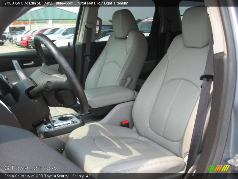 Blue-Gold Crystal Metallic / Light Titanium 2008 GMC Acadia SLT AWD