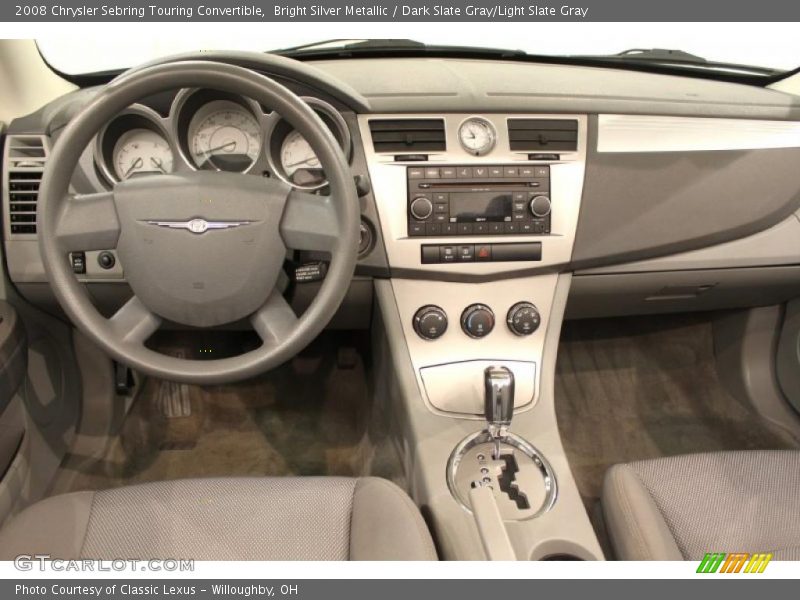 Dashboard of 2008 Sebring Touring Convertible