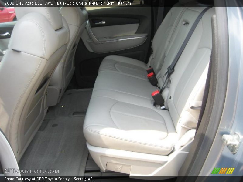 Blue-Gold Crystal Metallic / Light Titanium 2008 GMC Acadia SLT AWD
