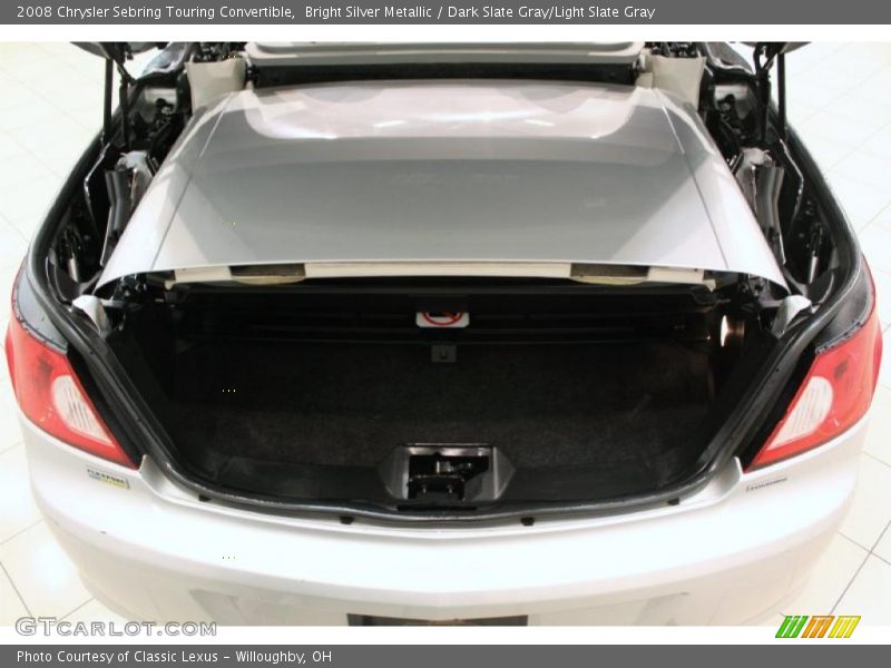 Bright Silver Metallic / Dark Slate Gray/Light Slate Gray 2008 Chrysler Sebring Touring Convertible