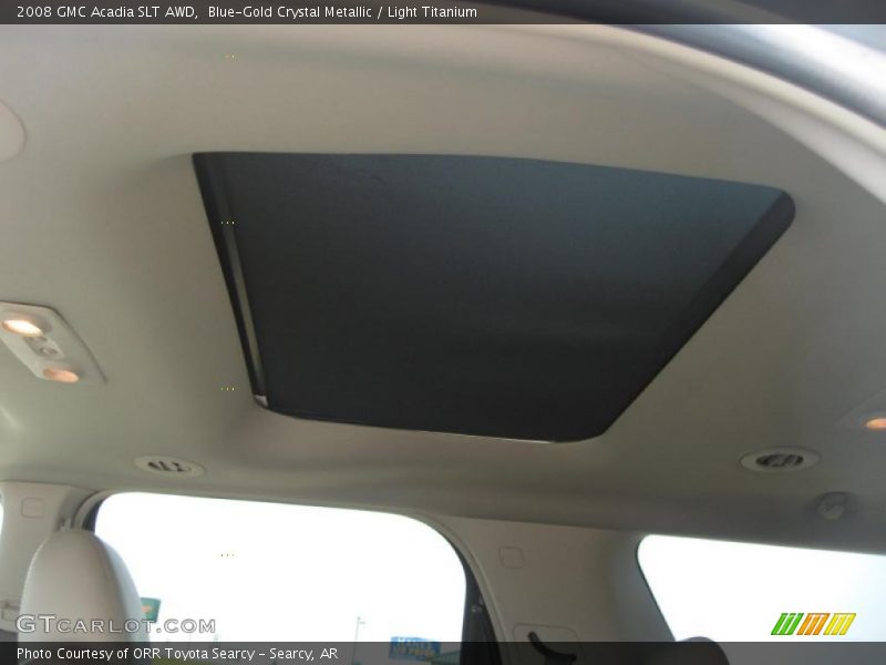 Blue-Gold Crystal Metallic / Light Titanium 2008 GMC Acadia SLT AWD