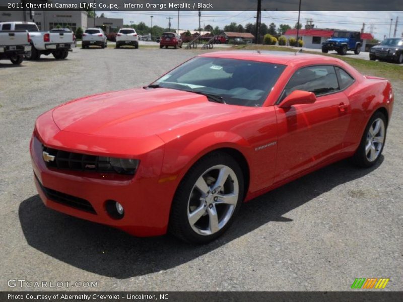 Front 3/4 View of 2011 Camaro LT/RS Coupe