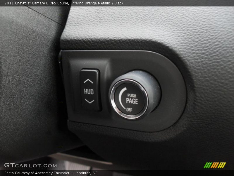 Inferno Orange Metallic / Black 2011 Chevrolet Camaro LT/RS Coupe