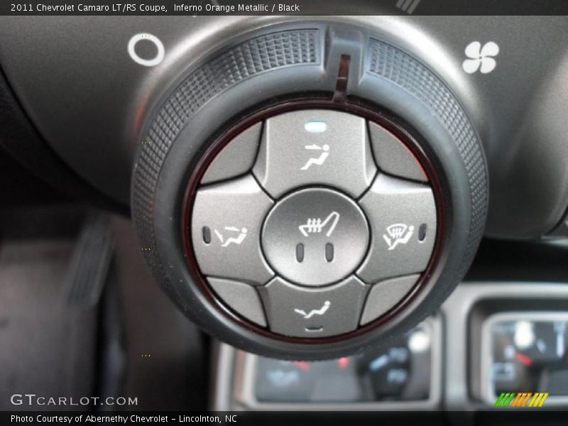 Controls of 2011 Camaro LT/RS Coupe