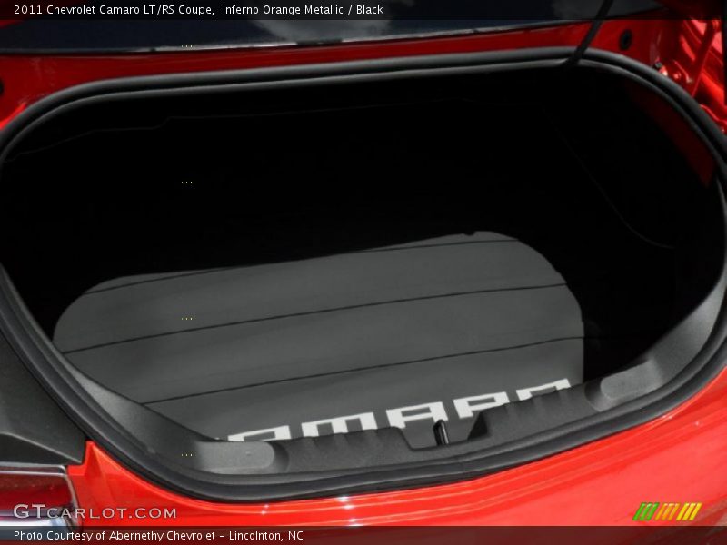 Inferno Orange Metallic / Black 2011 Chevrolet Camaro LT/RS Coupe