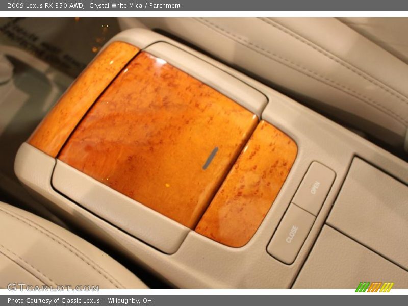 Crystal White Mica / Parchment 2009 Lexus RX 350 AWD