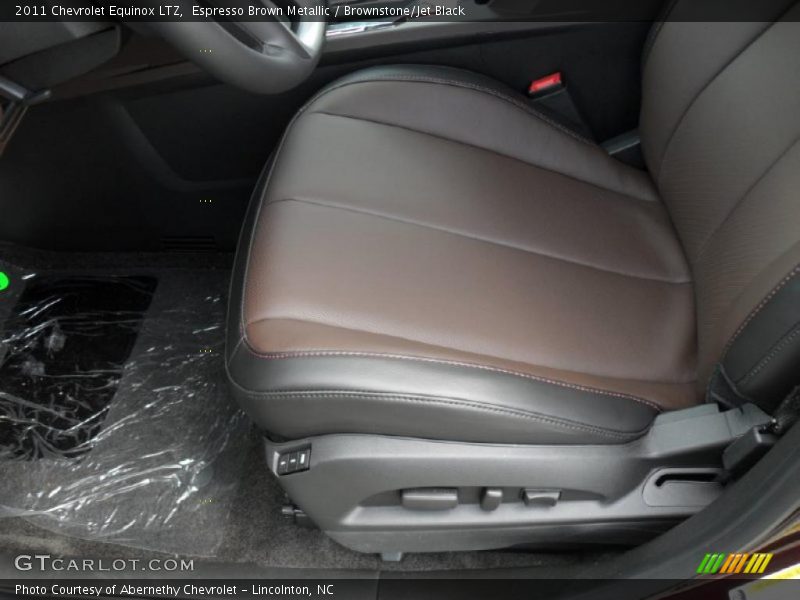 Espresso Brown Metallic / Brownstone/Jet Black 2011 Chevrolet Equinox LTZ