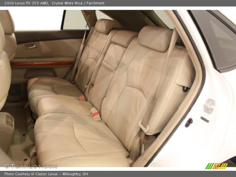 Crystal White Mica / Parchment 2009 Lexus RX 350 AWD