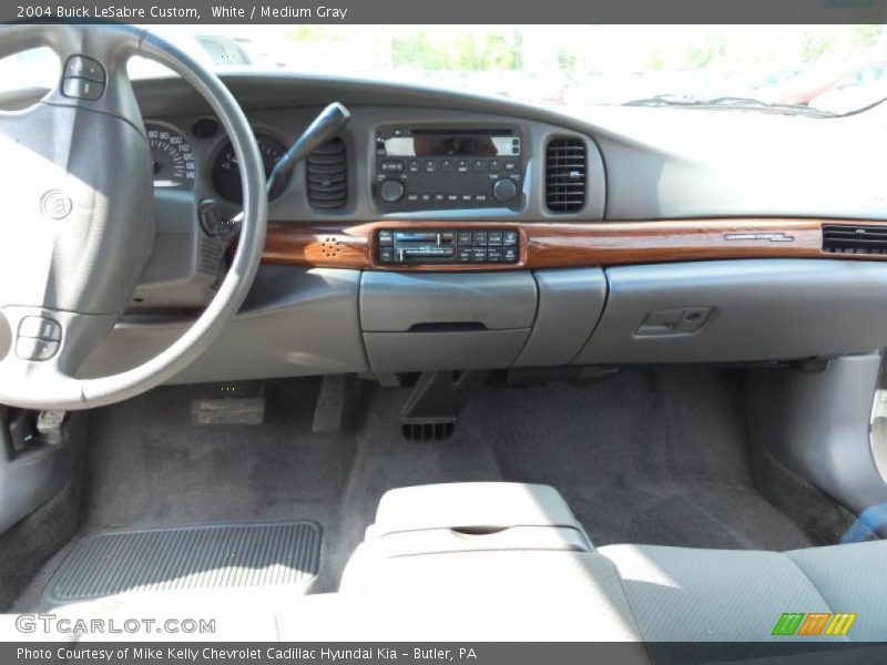 White / Medium Gray 2004 Buick LeSabre Custom