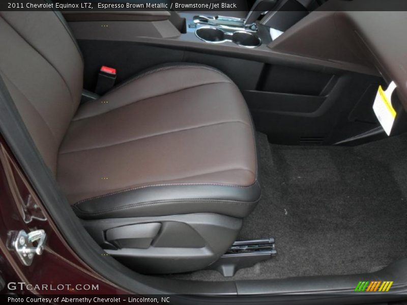 Espresso Brown Metallic / Brownstone/Jet Black 2011 Chevrolet Equinox LTZ