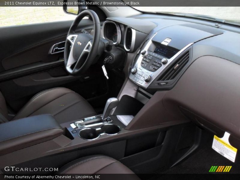 Espresso Brown Metallic / Brownstone/Jet Black 2011 Chevrolet Equinox LTZ