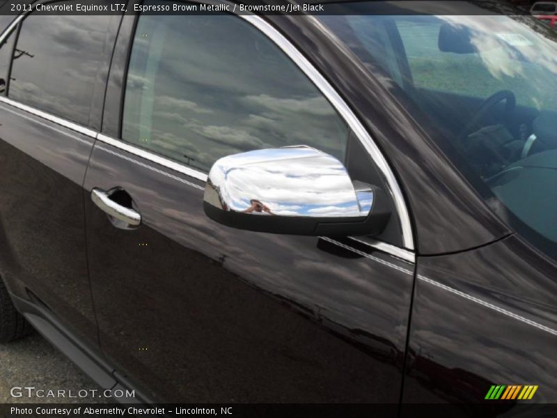 Espresso Brown Metallic / Brownstone/Jet Black 2011 Chevrolet Equinox LTZ