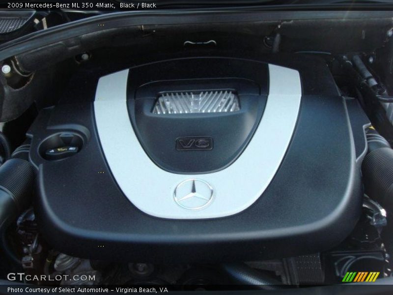 Black / Black 2009 Mercedes-Benz ML 350 4Matic