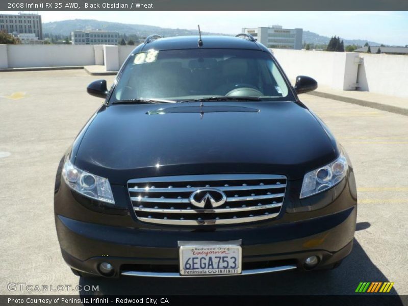 Black Obsidian / Wheat 2008 Infiniti FX 35 AWD