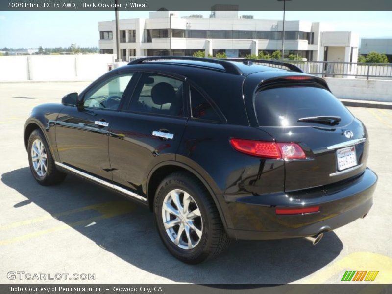 Black Obsidian / Wheat 2008 Infiniti FX 35 AWD
