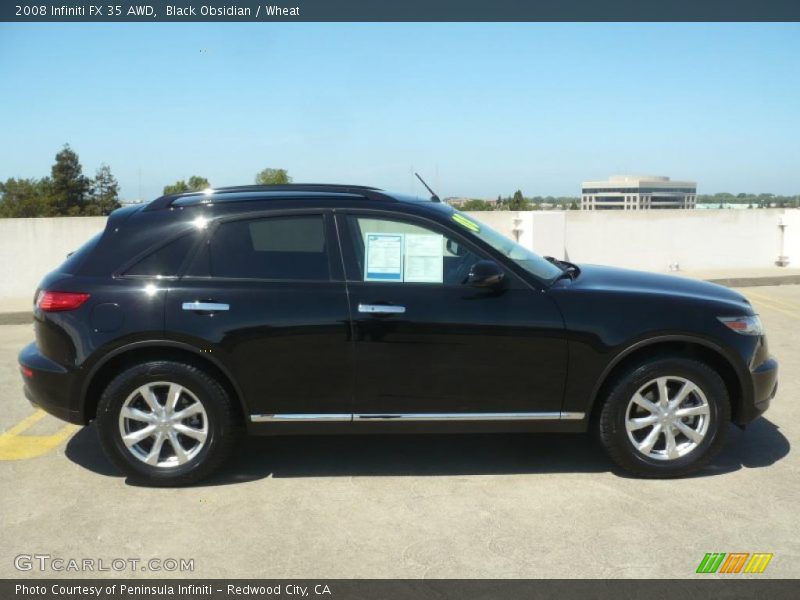 Black Obsidian / Wheat 2008 Infiniti FX 35 AWD