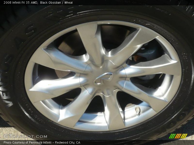 Black Obsidian / Wheat 2008 Infiniti FX 35 AWD