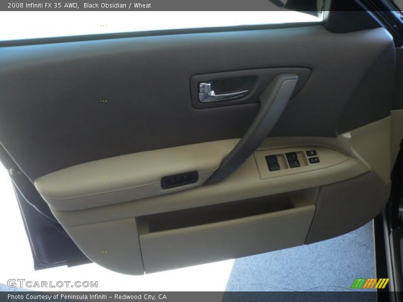 Black Obsidian / Wheat 2008 Infiniti FX 35 AWD