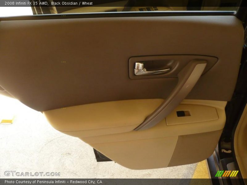 Black Obsidian / Wheat 2008 Infiniti FX 35 AWD