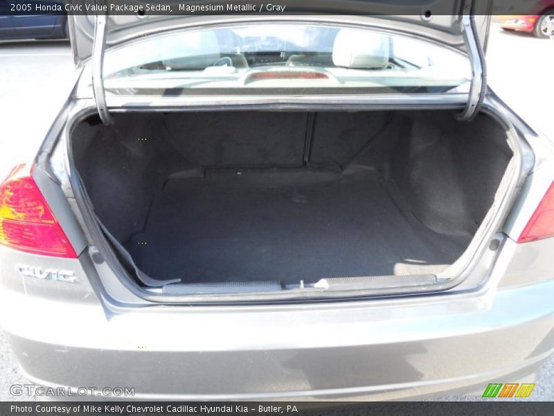 Magnesium Metallic / Gray 2005 Honda Civic Value Package Sedan