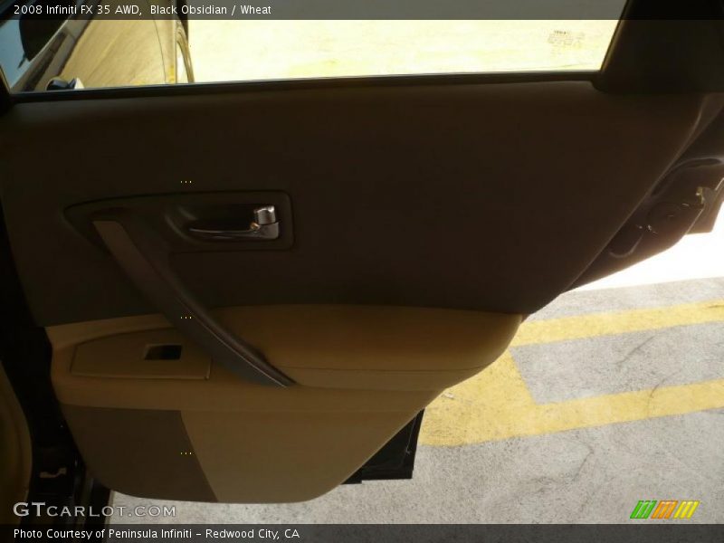 Black Obsidian / Wheat 2008 Infiniti FX 35 AWD