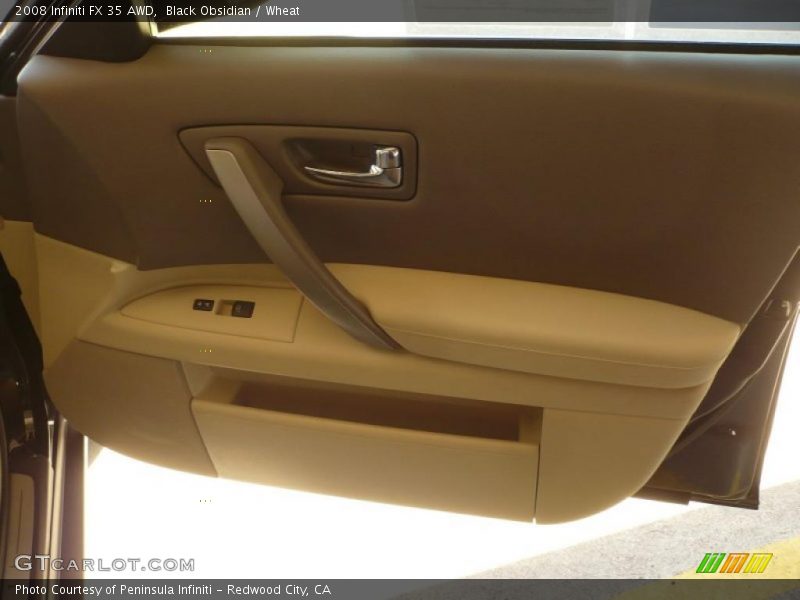 Black Obsidian / Wheat 2008 Infiniti FX 35 AWD