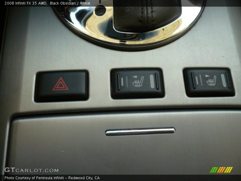 Black Obsidian / Wheat 2008 Infiniti FX 35 AWD