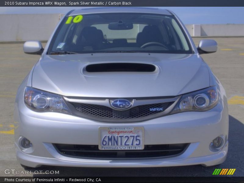Spark Silver Metallic / Carbon Black 2010 Subaru Impreza WRX Wagon