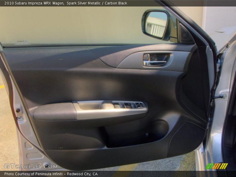 Spark Silver Metallic / Carbon Black 2010 Subaru Impreza WRX Wagon