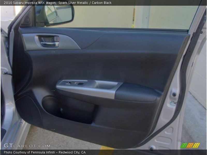 Spark Silver Metallic / Carbon Black 2010 Subaru Impreza WRX Wagon