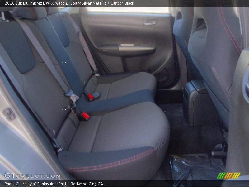 Spark Silver Metallic / Carbon Black 2010 Subaru Impreza WRX Wagon