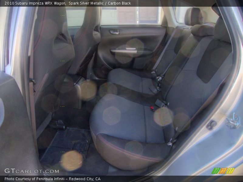 Spark Silver Metallic / Carbon Black 2010 Subaru Impreza WRX Wagon