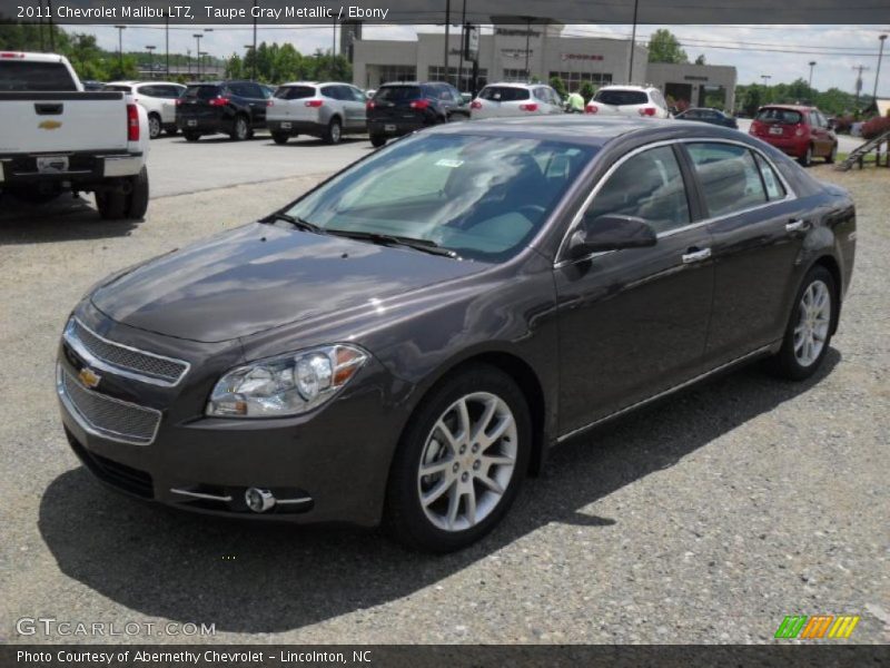 Taupe Gray Metallic / Ebony 2011 Chevrolet Malibu LTZ