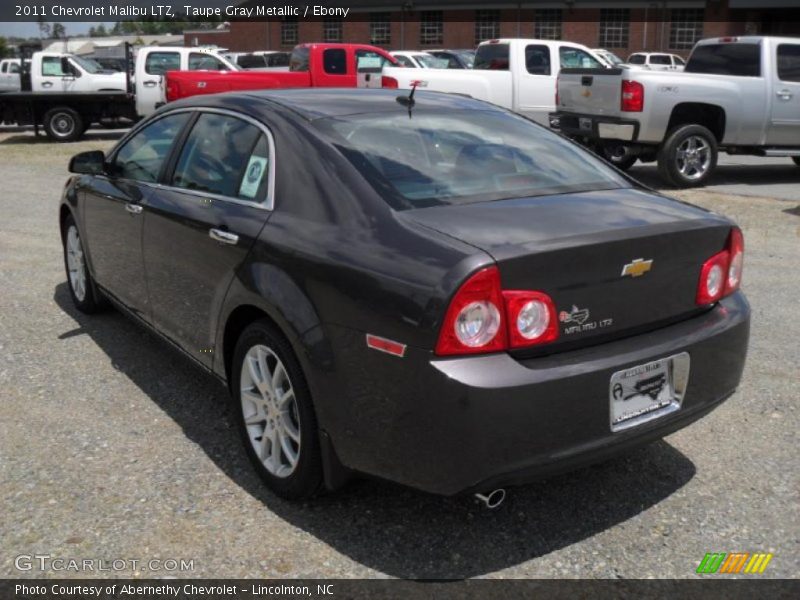 Taupe Gray Metallic / Ebony 2011 Chevrolet Malibu LTZ