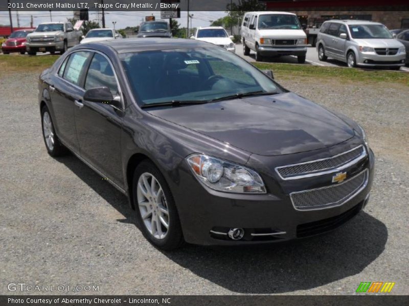 Taupe Gray Metallic / Ebony 2011 Chevrolet Malibu LTZ