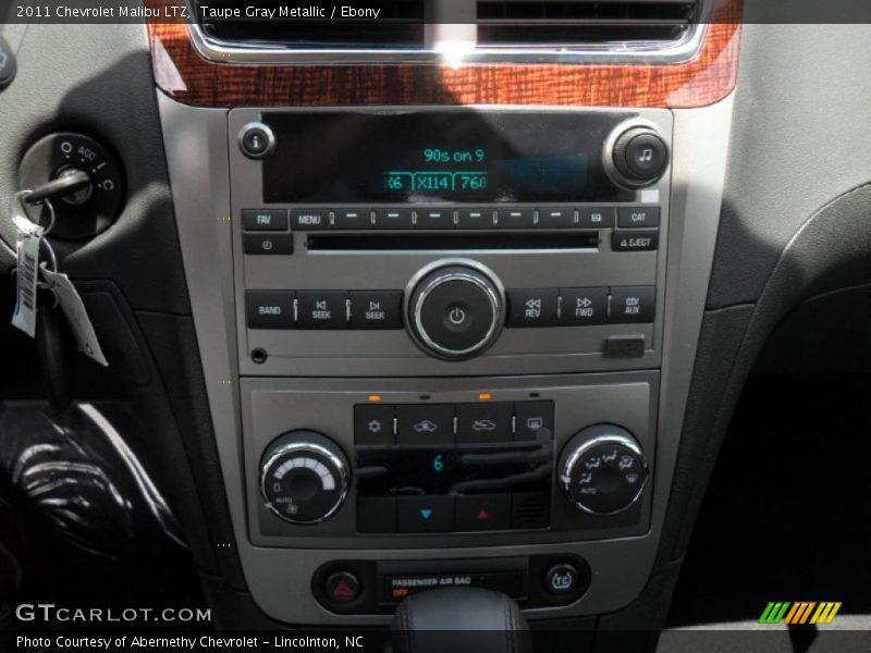 Taupe Gray Metallic / Ebony 2011 Chevrolet Malibu LTZ