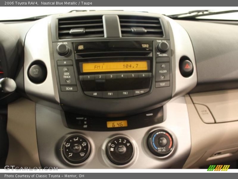 Nautical Blue Metallic / Taupe 2006 Toyota RAV4