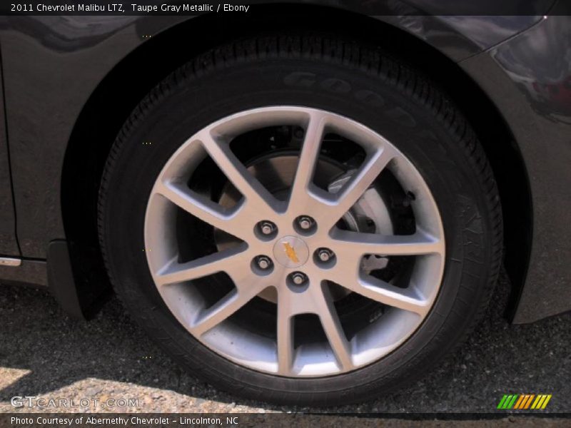 Taupe Gray Metallic / Ebony 2011 Chevrolet Malibu LTZ